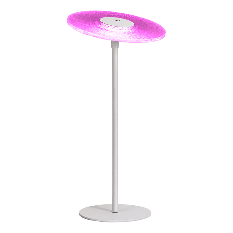 RGB көлеңкесі бар заманауи жарықдиодты үстел шамы